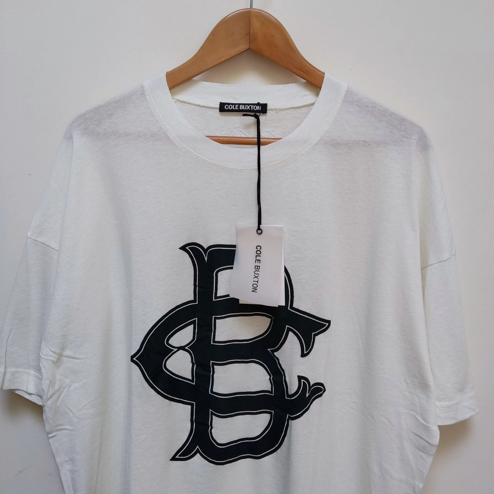 Cole Buxton Size XL T-Shirt CB Béisbol Vintage Blanco bosque/Verde Negro – photo 6